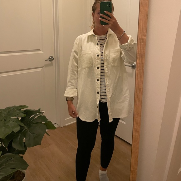 J. Crew White Shacket NWT - Picture 2 of 10